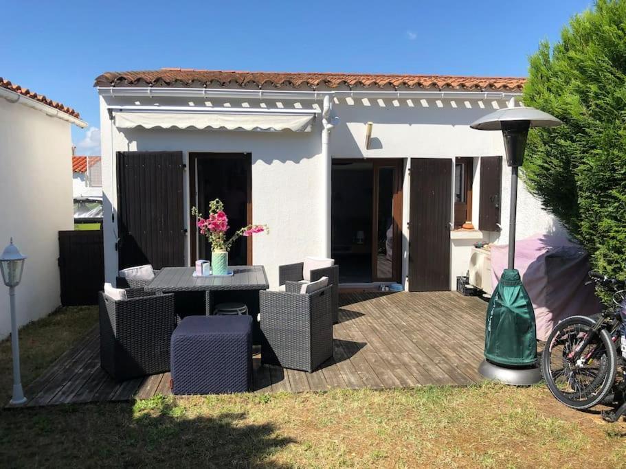 Agreable Maison, Plage A 400M, Jardin, Piscine Et Tennis Saint-Palais-sur-Mer Exterior foto